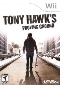 Tony Hawk's Proving Ground PAL Wii  box art